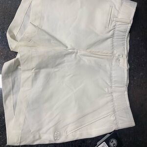 Under Armour White Golf Shorts